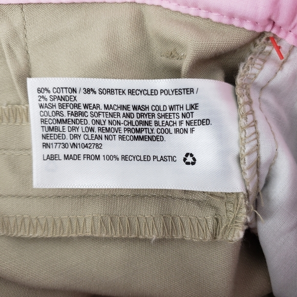 NWT Cat & Jack Girls School Uniform Pants Size 10 - Two Pack Blue And Beige - Picture 4 of 8